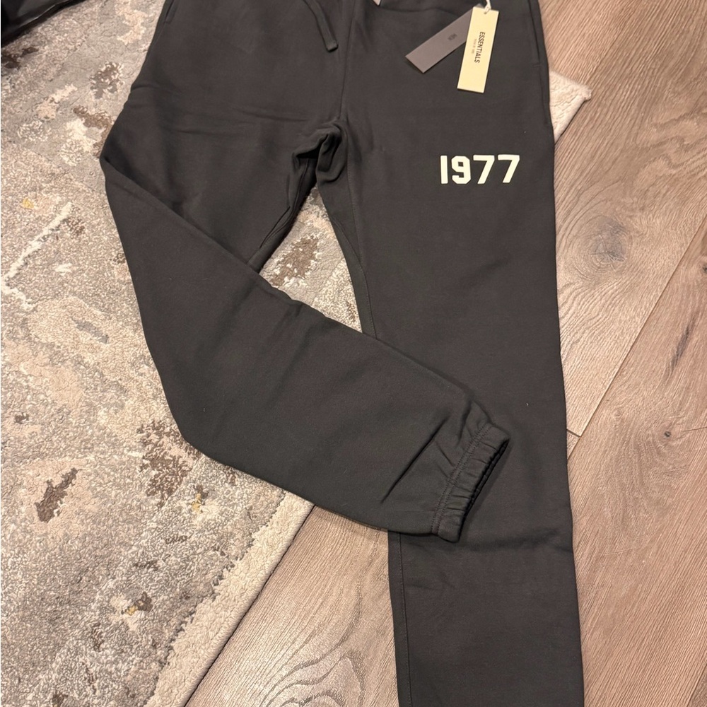 NEW Fear of God 1977 IRON Essentials sweatpants with tag and original bag